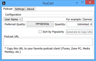 YouCast screenshot 1