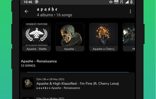 Music Player Lite screenshot 2