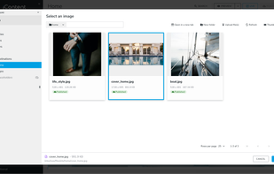 Manage your media collection within Jahia