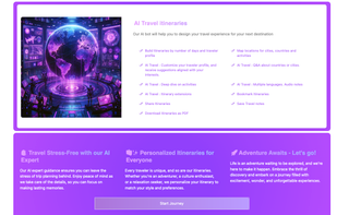 Summary of high level features