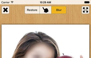 Touch Blur screenshot 1