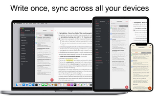 SpringNotes screenshot 1