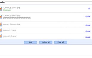 ApPHP AJAX File Uploader screenshot 3