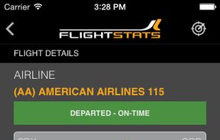 FlightStats screenshot 1