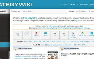 StrategyWiki screenshot 1