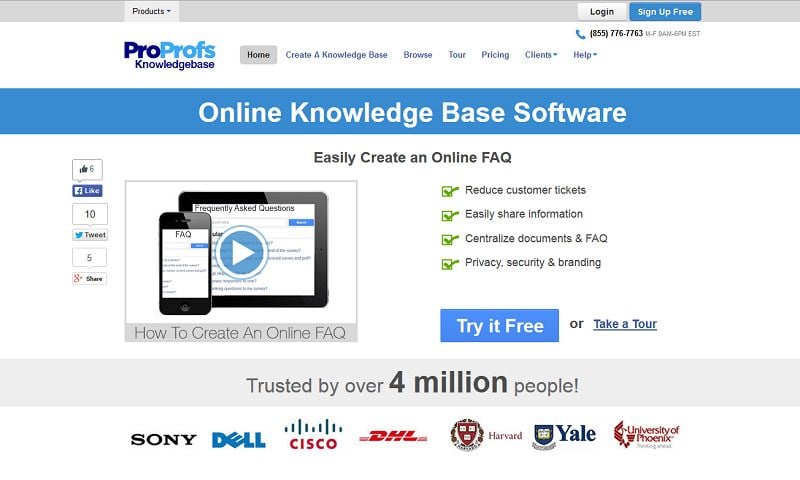 Proprofs Knowledge Base App Reviews Features Pricing And Download Alternativeto