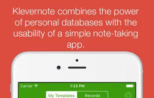 Klevernote screenshot 1