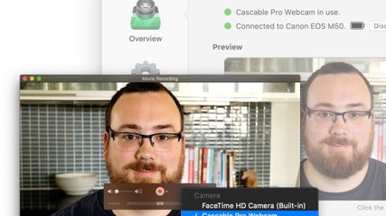 Cascable Pro Webcam screenshot 1