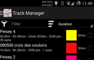 MyTrails screenshot 3