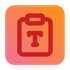 Text Behind Image icon