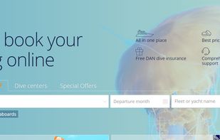 Divebooker screenshot 1