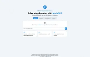 MathGPT screenshot 1