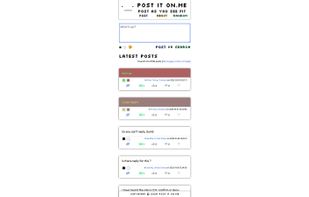 Post it on Me screenshot 1