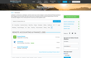 Remote.co screenshot 1