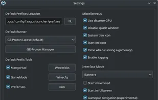 Faugus Launcher screenshot 2