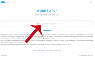 Word to PDF Converter screenshot 2