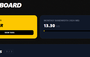 Dashboard(free tier)