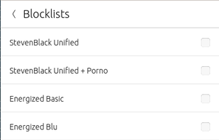 uAdBlock screenshot 1