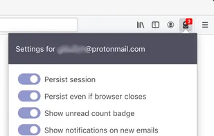 ProtonMail Extension screenshot 1