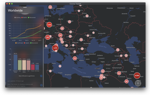 Corona Tracker screenshot 1