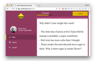 Write Honey screenshot 1
