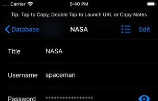 Strongbox screenshot 1