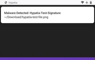 Hypatia Malware Scanner screenshot 1