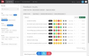 Feedback results