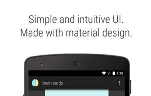 brain.cards flashcards screenshot 1