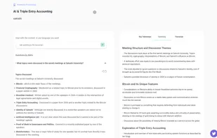 Alphy's content output from an audio file
