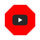 Minimal YouTube icon