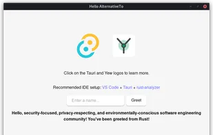 Hello World app (Linux)