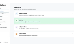 Catalister screenshot 1