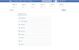 HestiaCP screenshot 1
