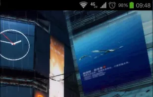 Futuristic City 3D Live Wallpaper screenshot 2