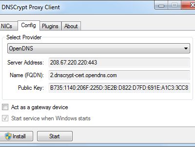 how to use dnscrypt proxy