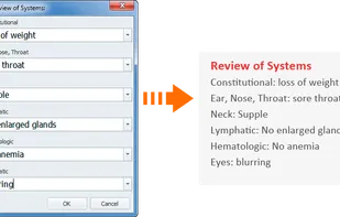 Fill in forms with ease and generate complete sentences