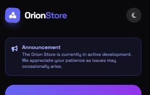 OrionStore screenshot 2