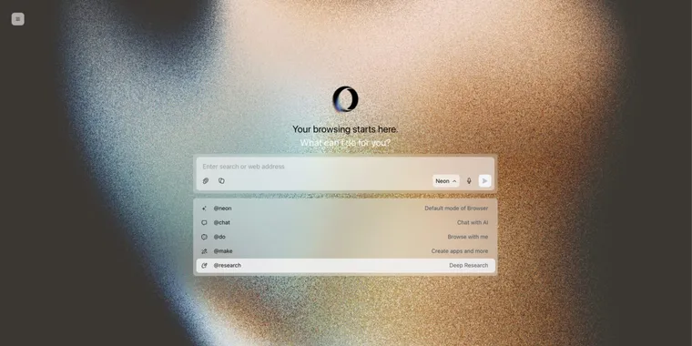 Opera Neon introduces ODRA, an advanced browser-native deep research AI
