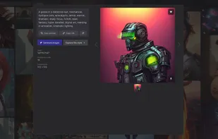 Lexica.art screenshot 1