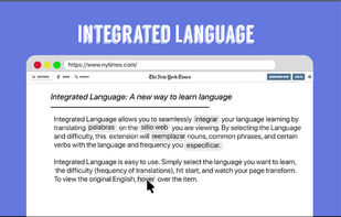 Integrated Language screenshot 1