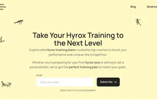 Hyrox Training Plans screenshot 1