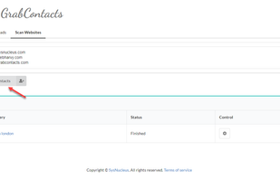 GrabContacts screenshot 2