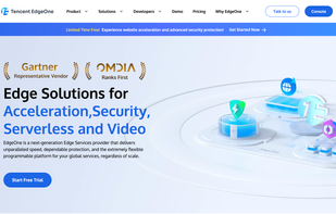 Tencent Edgeone HomePage