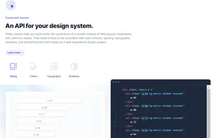 Tailwind CSS screenshot 1