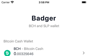 Badger Wallet screenshot 1