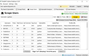 Reddit Toolbox screenshot 2