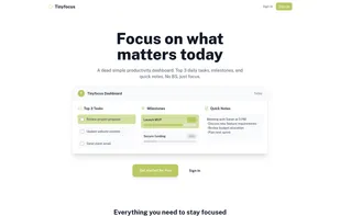 Tinyfocus screenshot 1