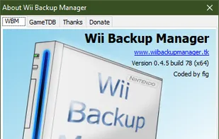 Wii Backup Manager screenshot 1