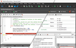 Ranorex Studio screenshot 1